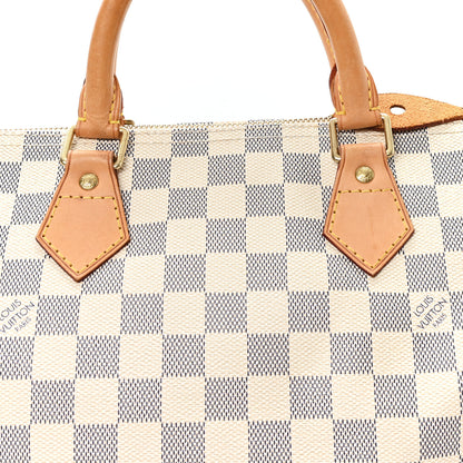 Louis Vuitton Damier Azur Speedy 30 8 of 11