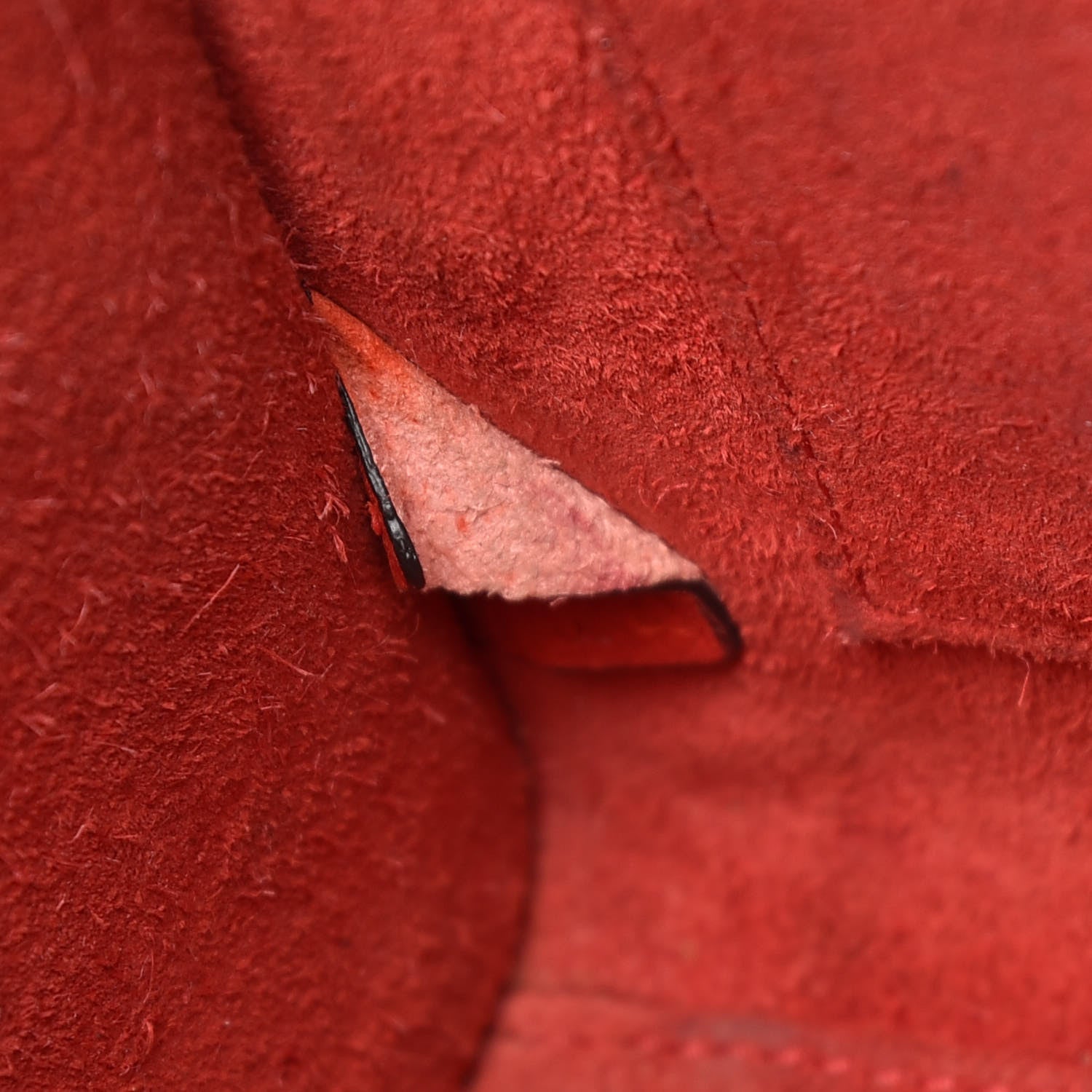 Celine Drummed Calfskin Nano Luggage Coquelicot 6 of 23