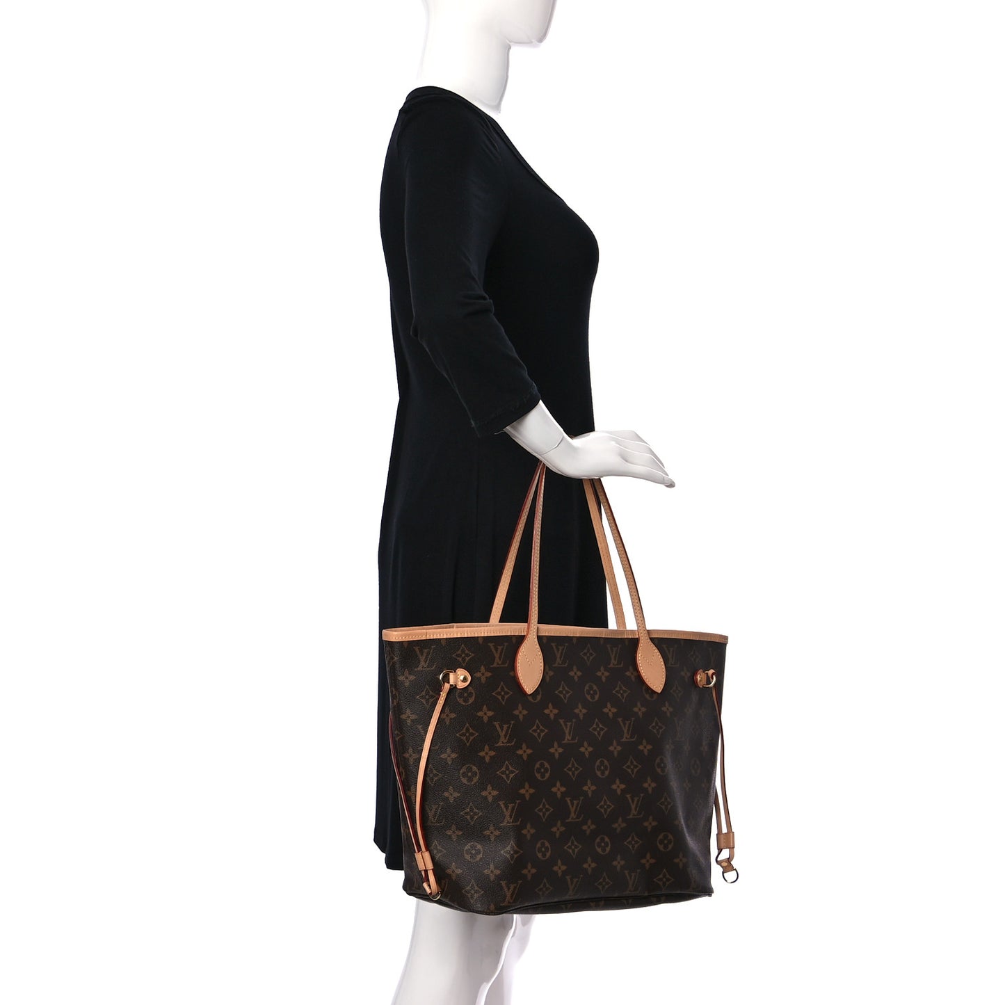 Monogram Neo Neverfull MM Cherry