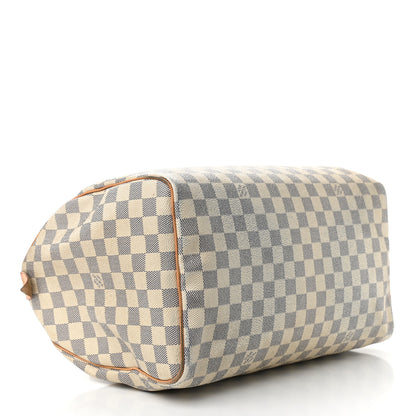 Louis Vuitton Damier Azur Speedy 35 4 of 10
