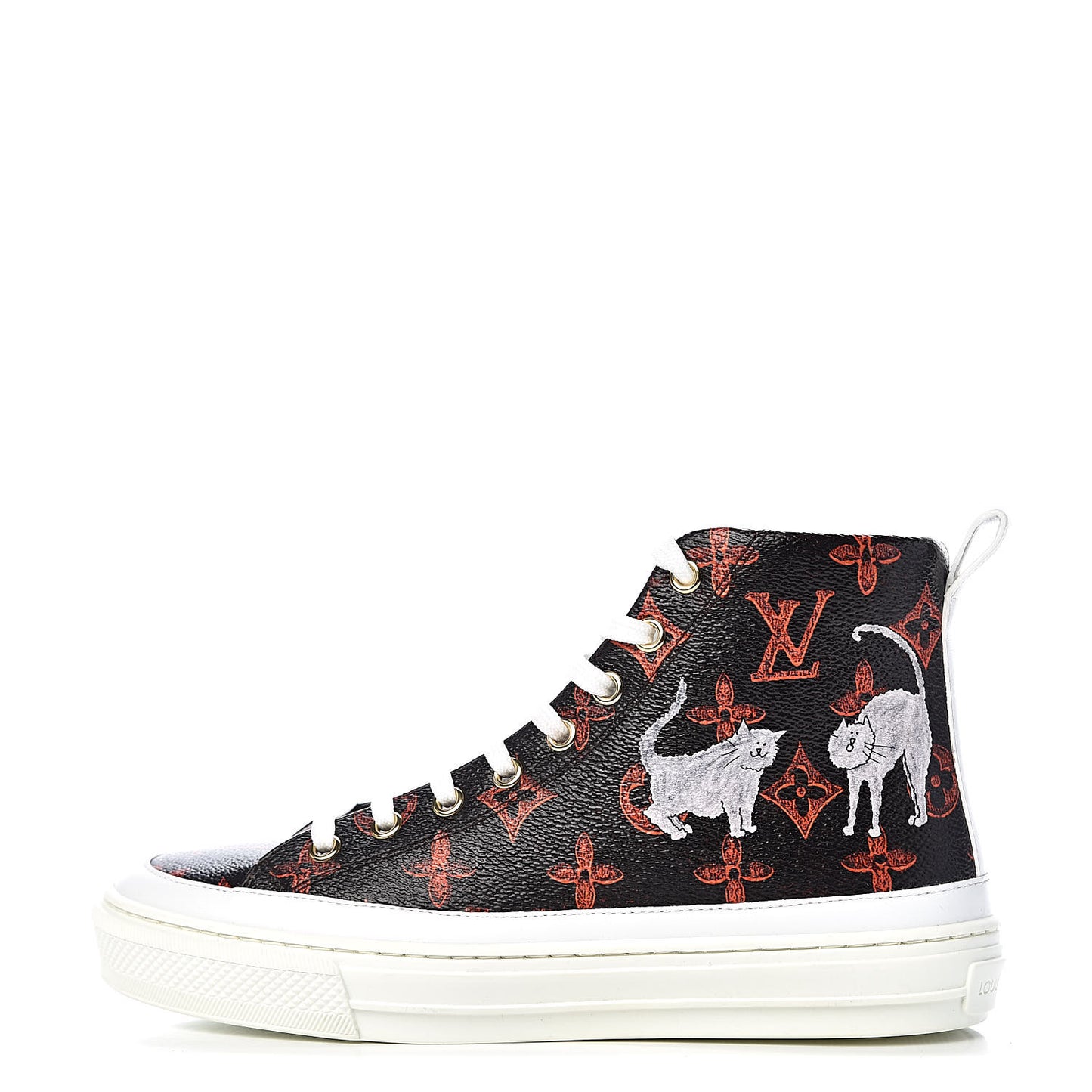 Catogram Stellar Sneaker Boots 36 Marron