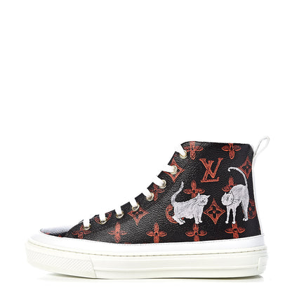 Louis Vuitton Catogram Stellar Sneaker Boots 36 Marron 1 of 9