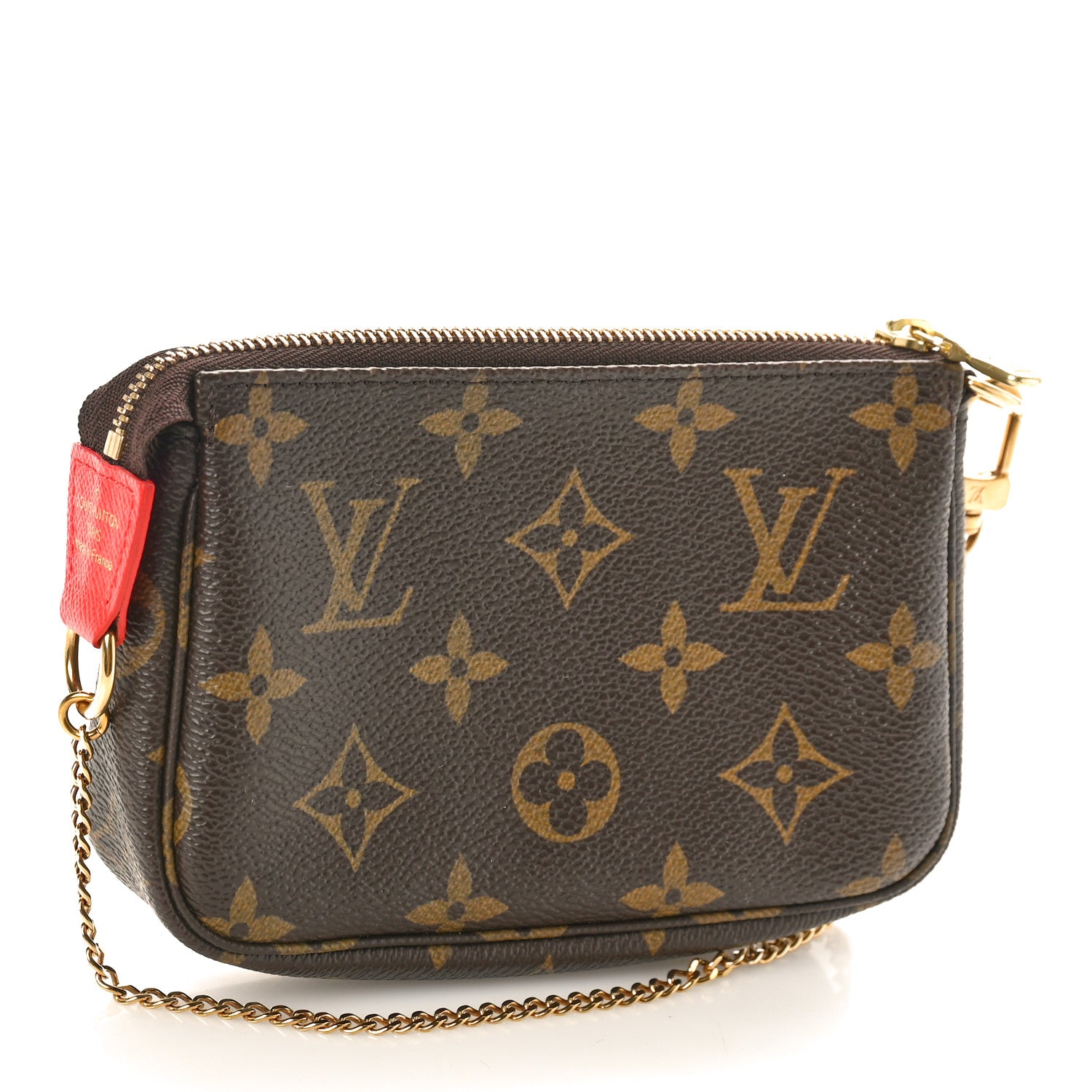 Louis Vuitton Monogram 2018 Christmas Animation Mini Cats Pochette Accessories 3 of 10