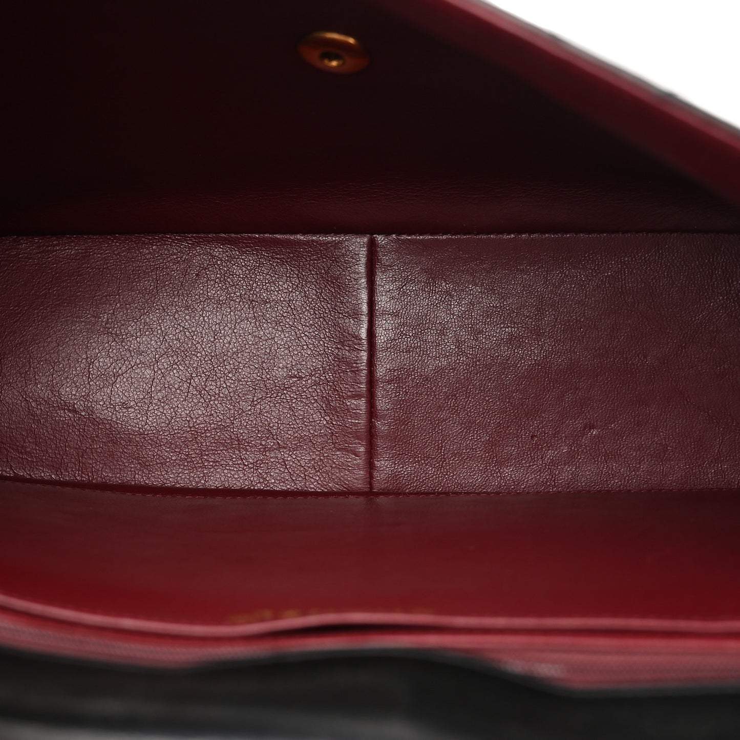 Lambskin Quilted XL Jumbo Single Flap Black