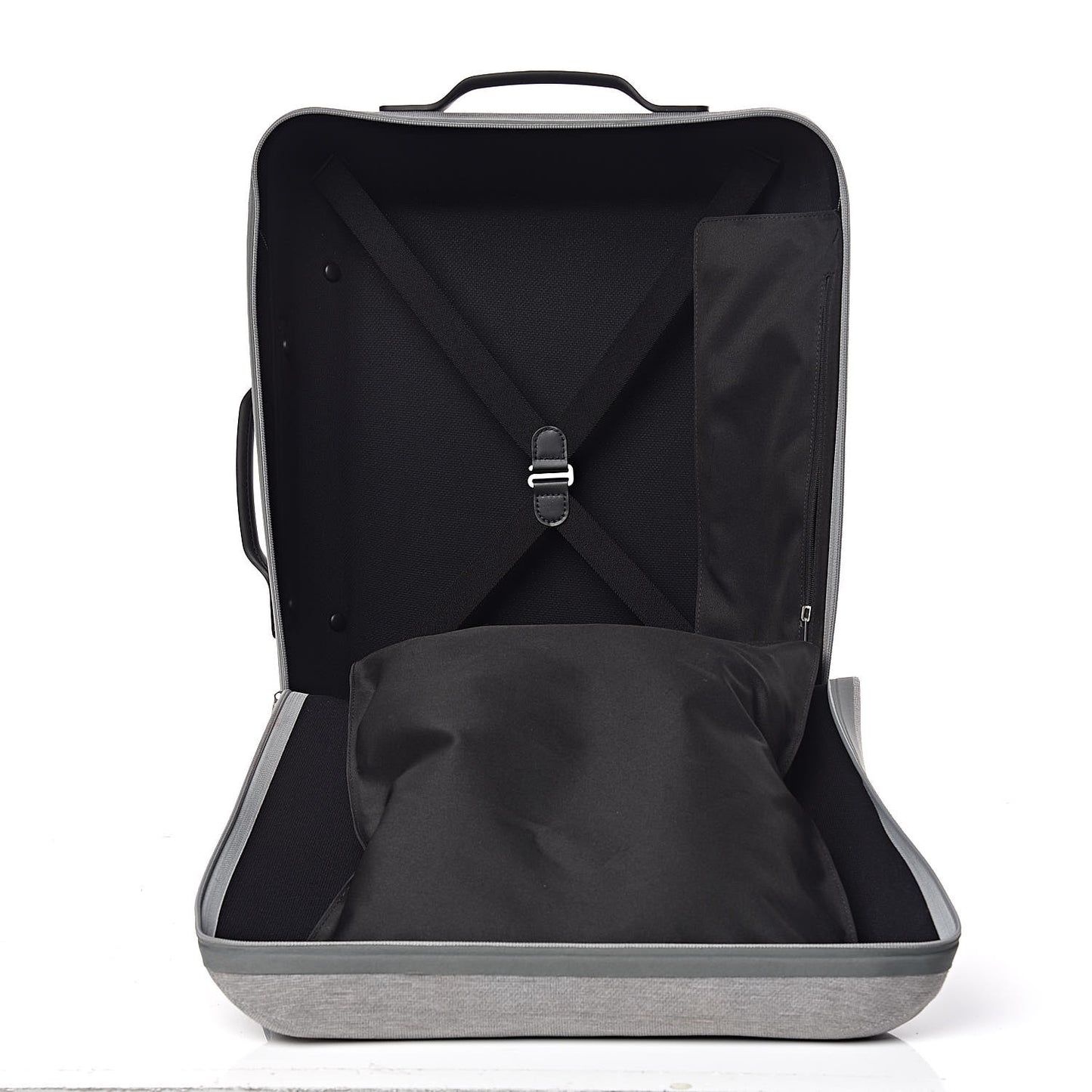 Knit Monogram Horizon Soft 55 Suitcase Grey