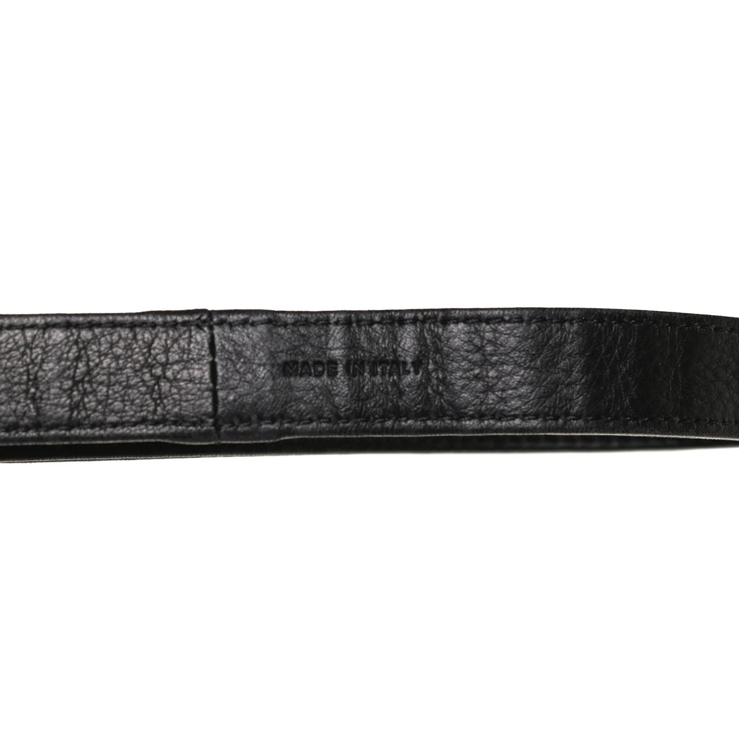 Calfskin Quilted CC Uniform Flap Belt Bag Black