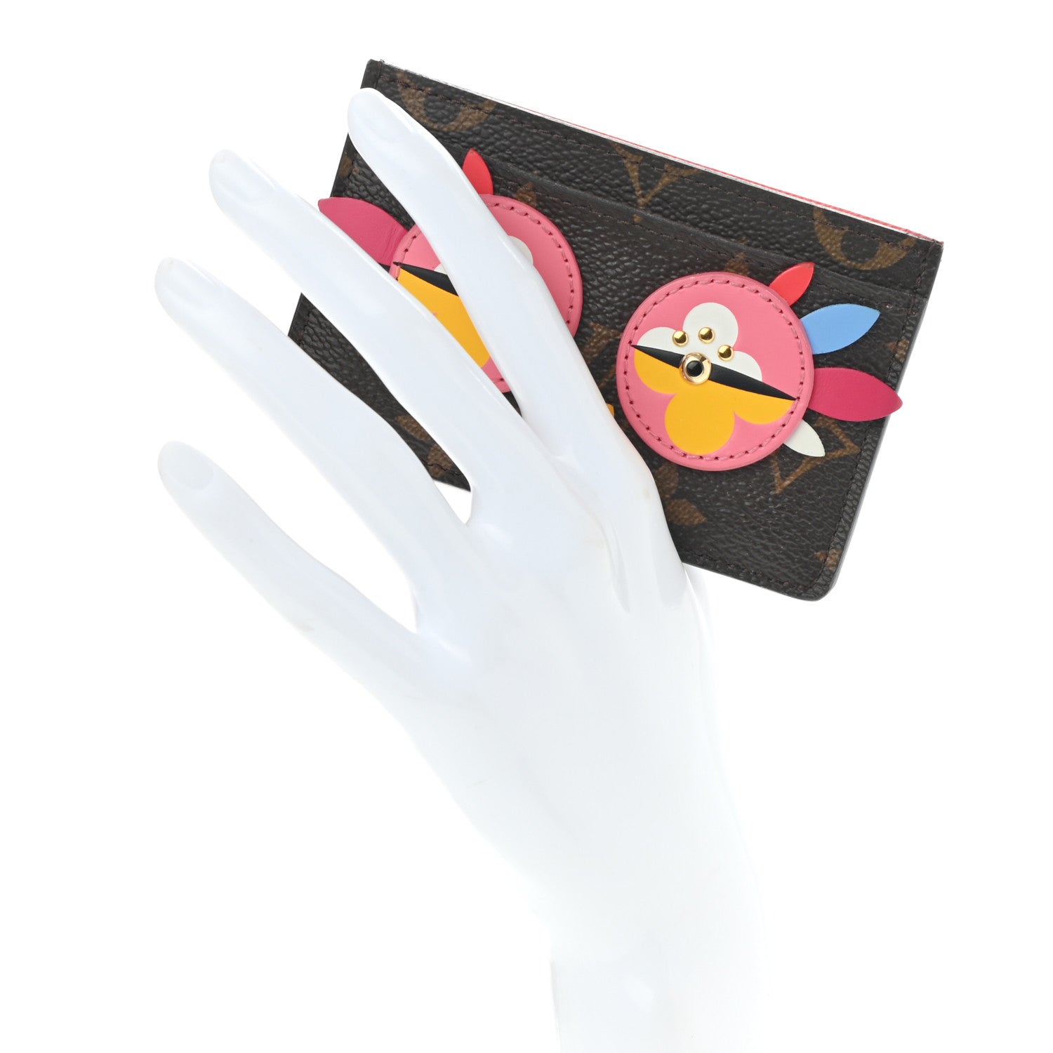 Louis Vuitton Monogram Lovely Birds Card Holder 2 of 7