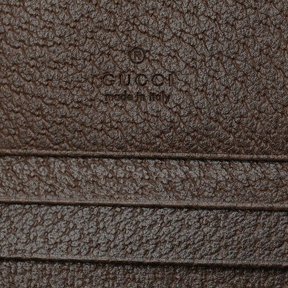 Gucci GG Supreme Monogram Web Ophidia Card Case Beige New Acero 6 of 7