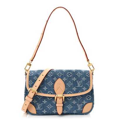 Louis Vuitton Monogram Denim Diane Blue 1 of 9
