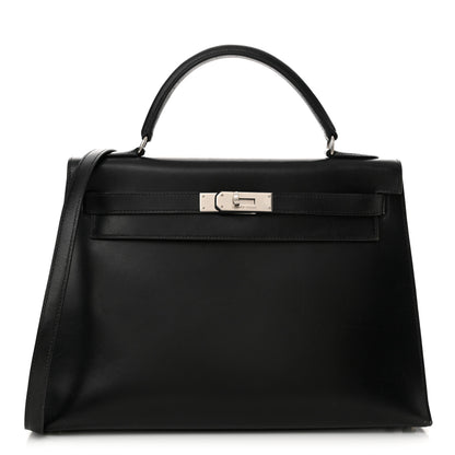 Hermes Box Kelly Sellier 32 Black 1 of 22