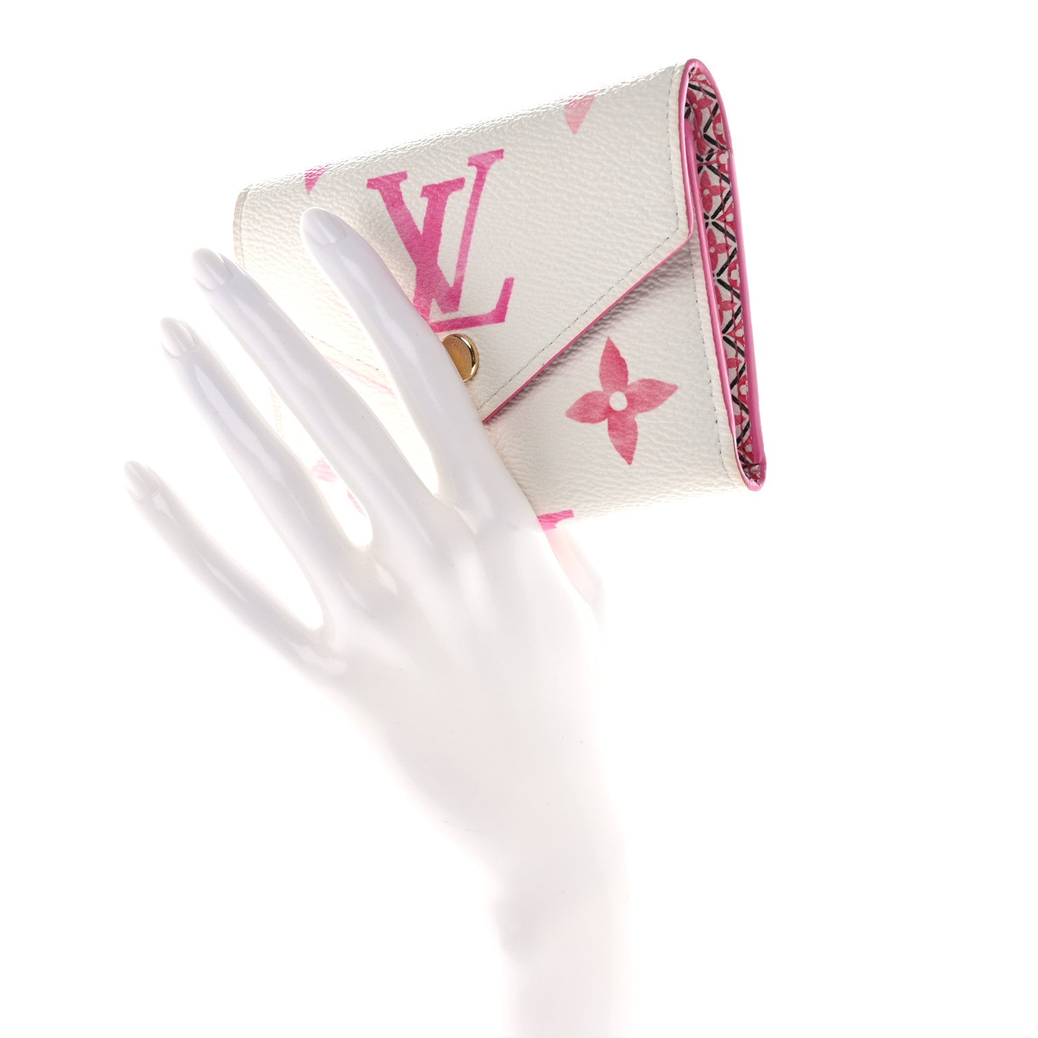 Louis Vuitton Monogram Giant By The Pool 2.0 Victorine Wallet Rose 2 of 7