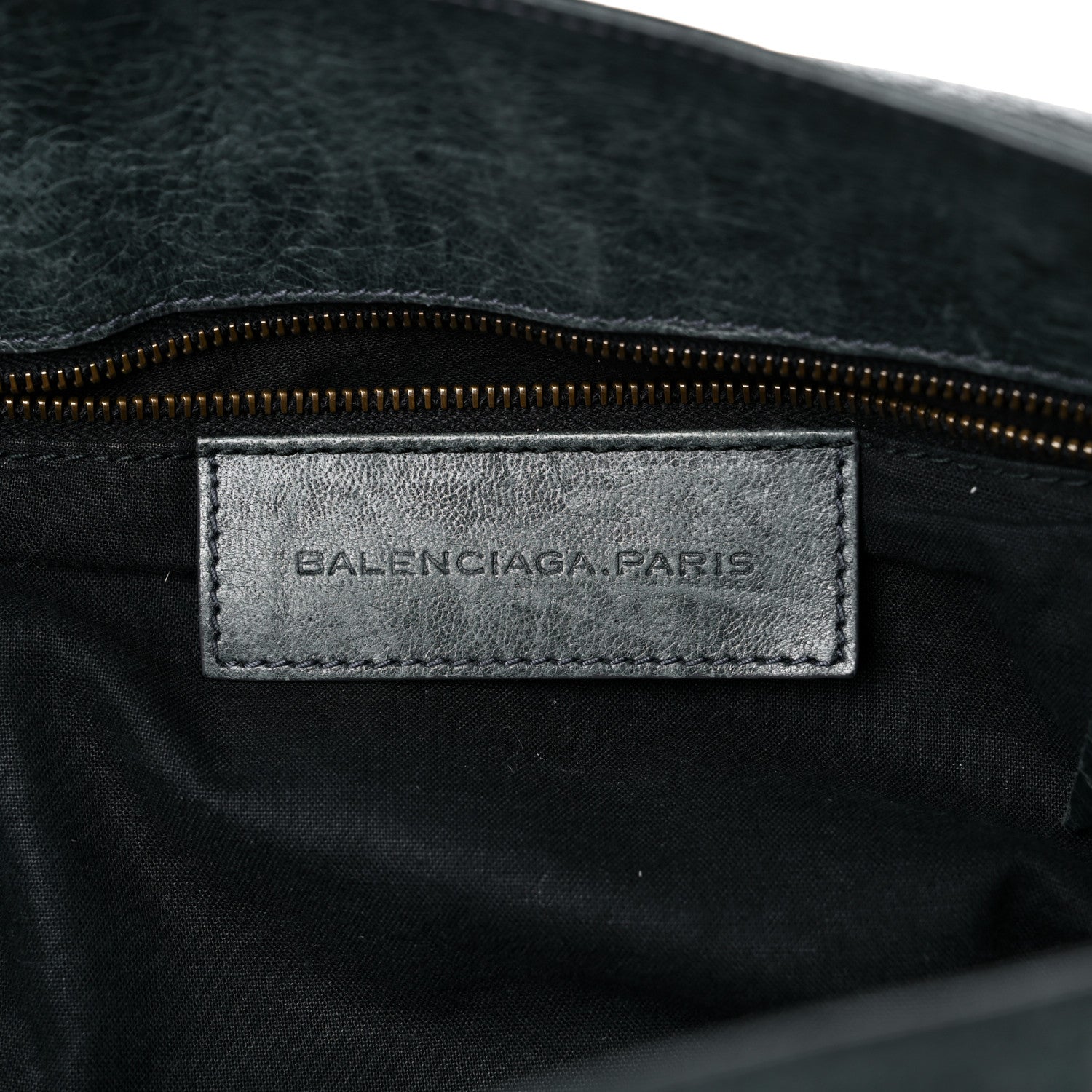 Balenciaga Agneau Classic Hardware Folk Messenger Anthracite 6 of 15