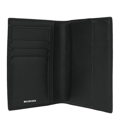 Balenciaga Textured Calfskin Passport Holder Black 5 of 8