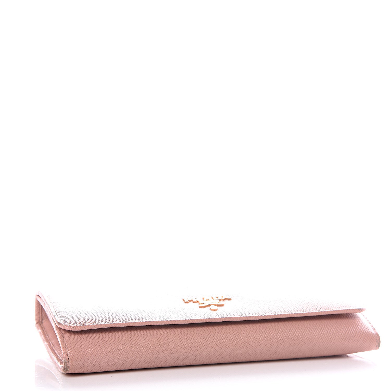 Prada Saffiano Metal Continental Flap Wallet 3 of 10