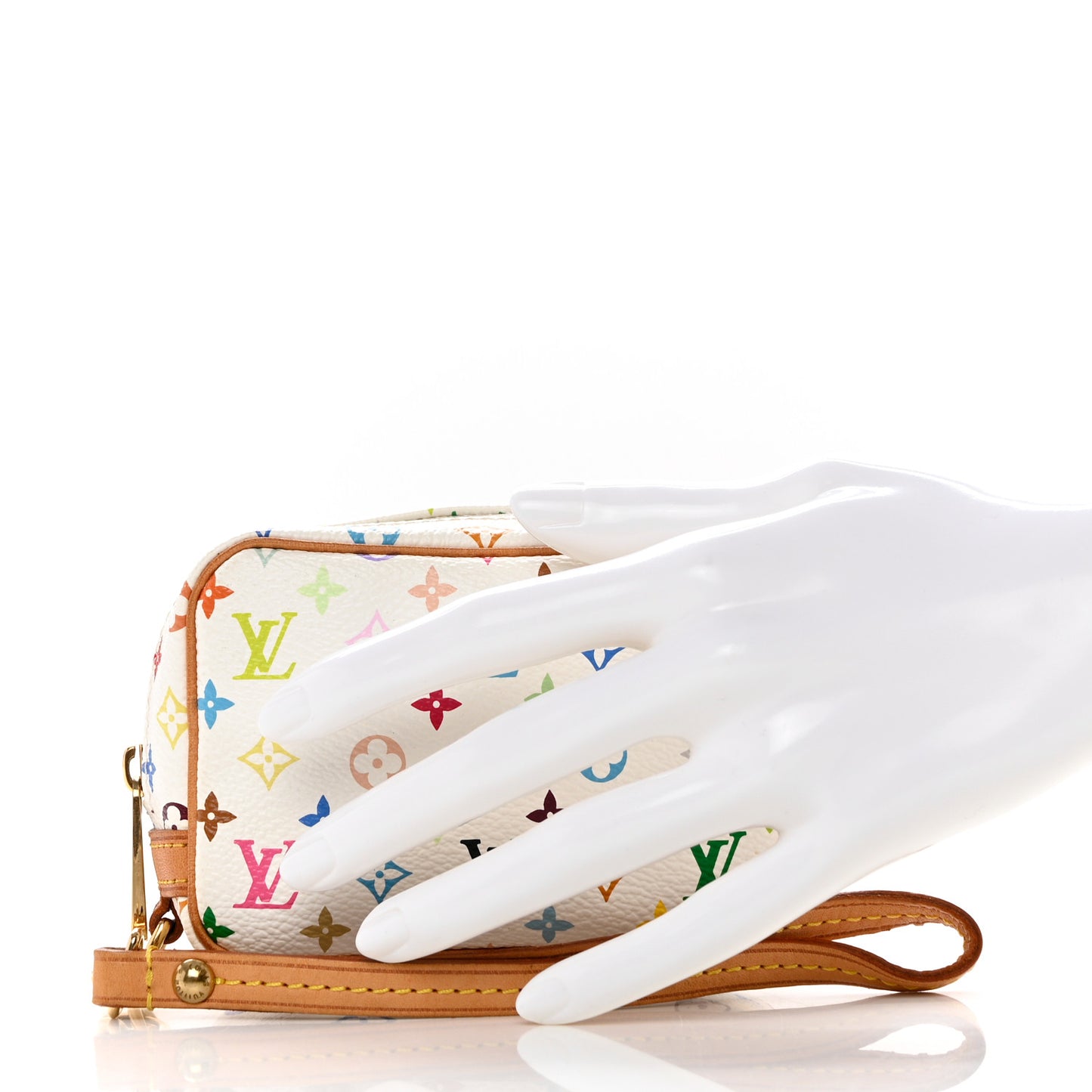 Monogram Multicolor Trousse Wapity White