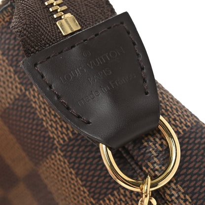 Louis Vuitton Damier Ebene Mini Pochette Accessories 6 of 9
