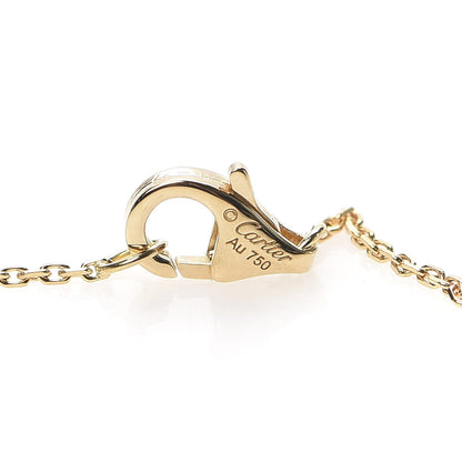 Cartier 18K Yellow Gold Diamond Chrysoprase XS Amulette de Cartier Pendant Necklace 4 of 5