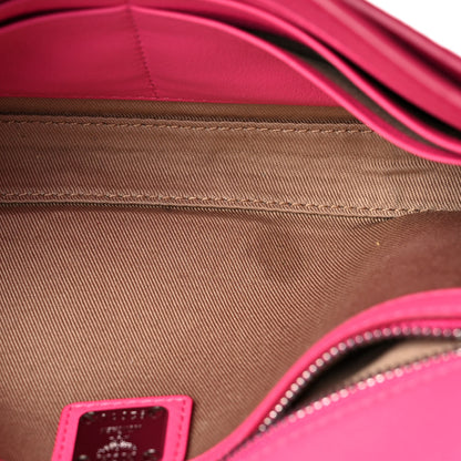 MCM Calfskin Ottomar Large Patricia Wallet On Chain Pink 10 of 11