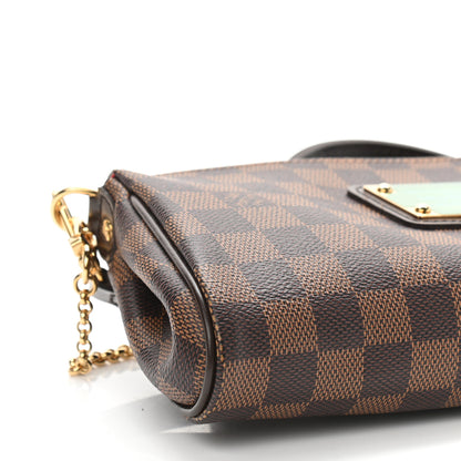 Louis Vuitton Damier Ebene Eva Clutch 8 of 9