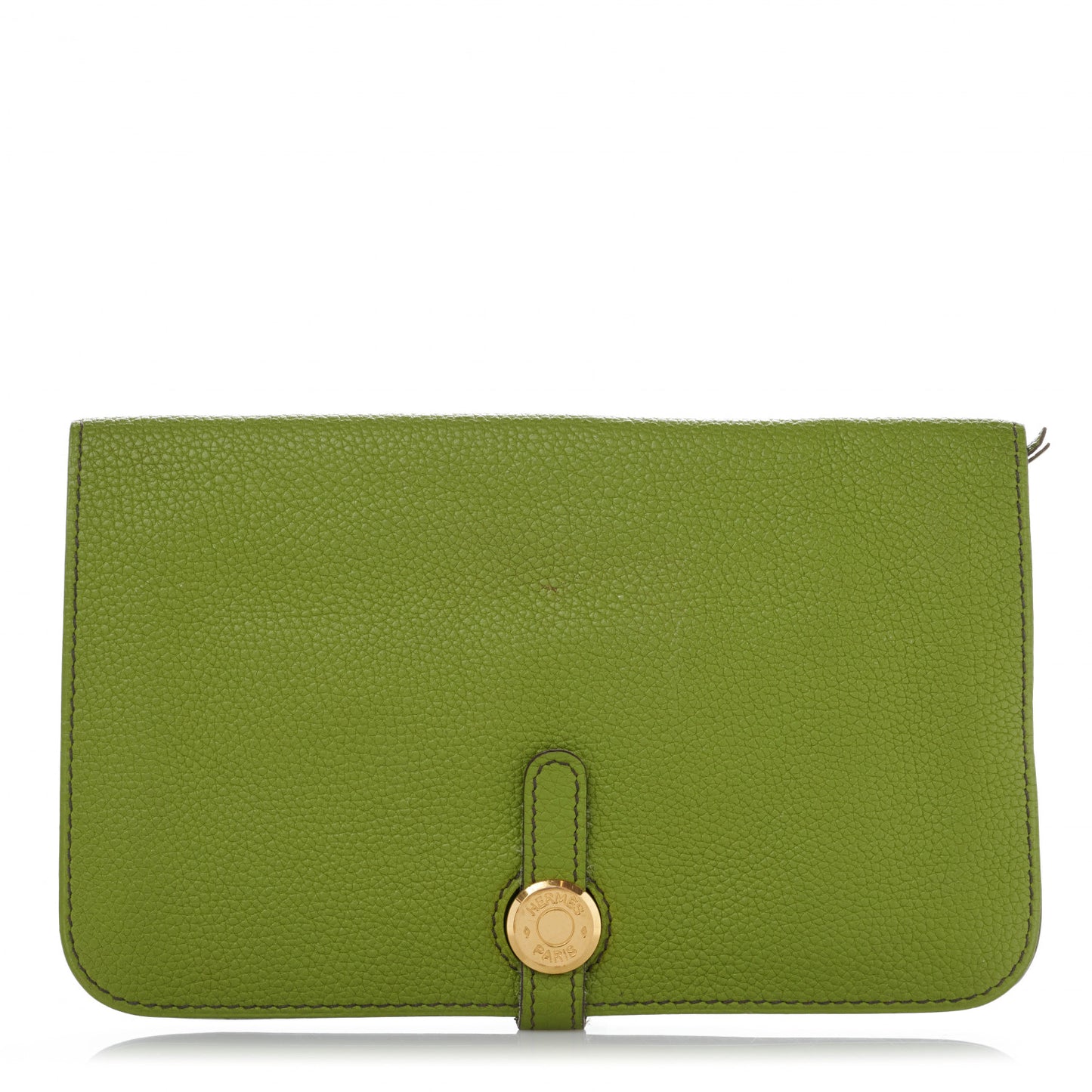 Togo Dogon Duo Wallet Vert Anis