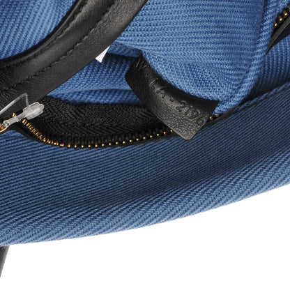 Celine Cotton Canvas Medium Phantom Luggage Blue 8 of 9