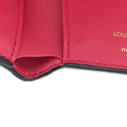 Louis Vuitton Smooth Calfskin LV Pont 9 Compact Wallet Black 7 of 13
