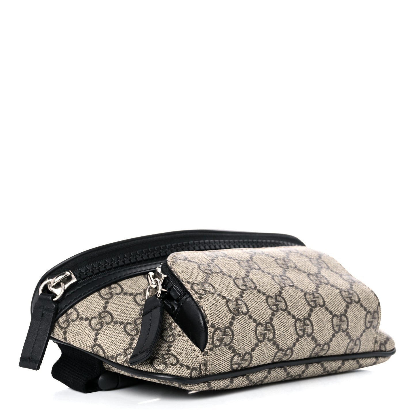 GG Supreme Monogram Belt Bag Black