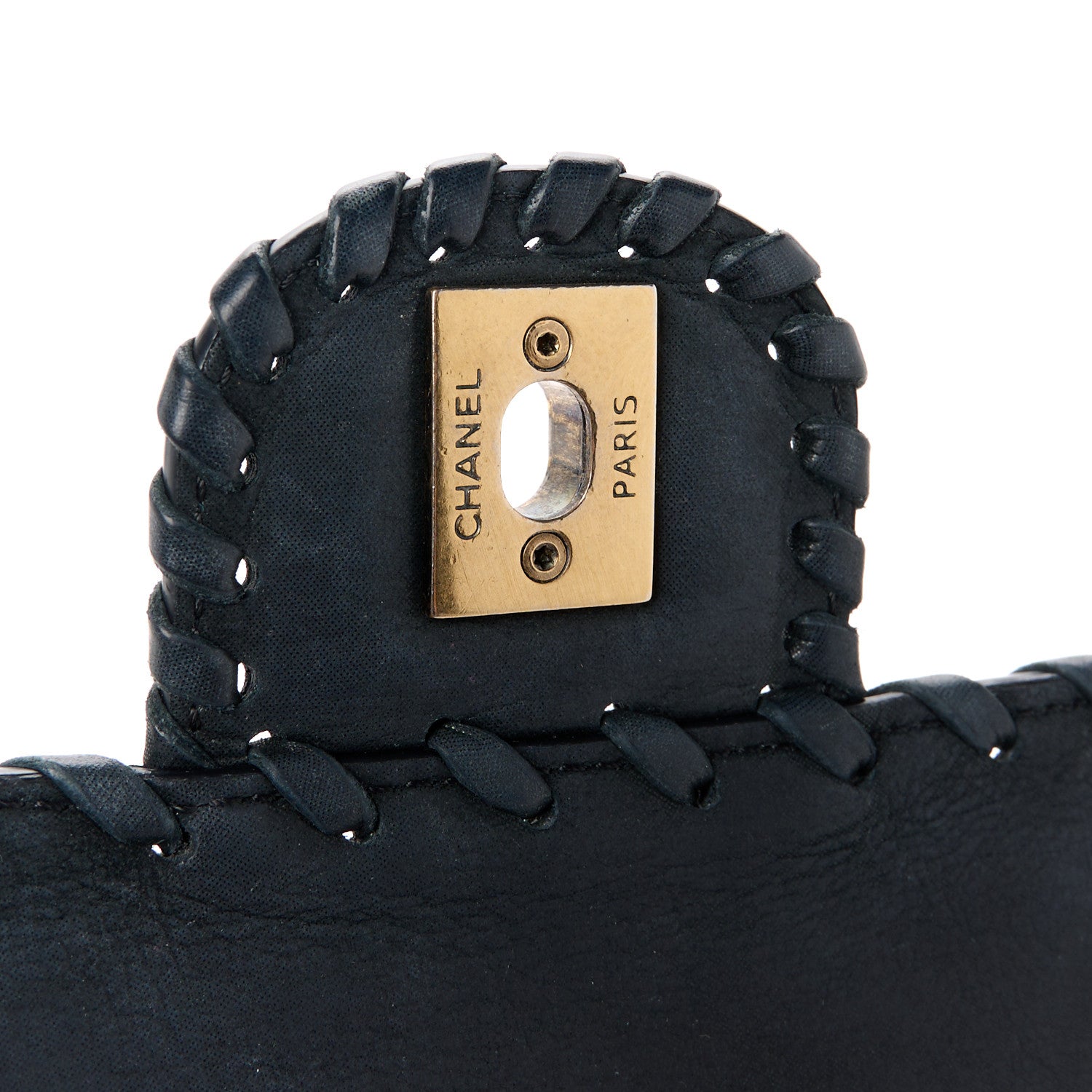 Chanel Iridescent Calfskin Small Happy Stitch Flap Black 6 of 12