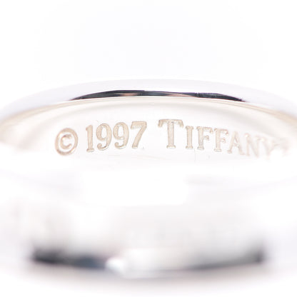 Tiffany Sterling Silver 1837 Band Ring 62 10 3 of 5