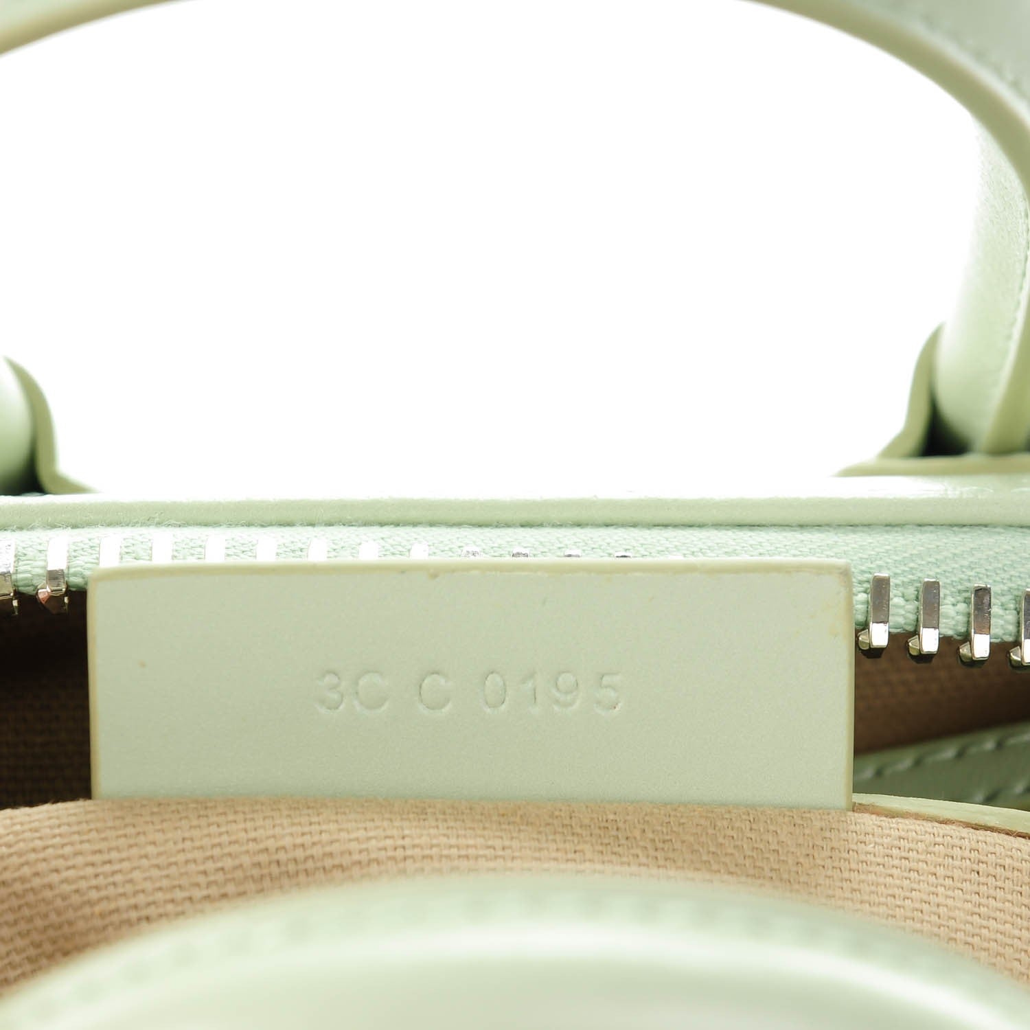 Givenchy Shiny Lord Calfskin Mini Antigona Aqua Green 6 of 7