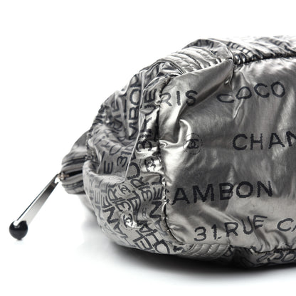 Chanel Lacquered Canvas Medium Unlimited Tote Argent Fonce 8 of 10