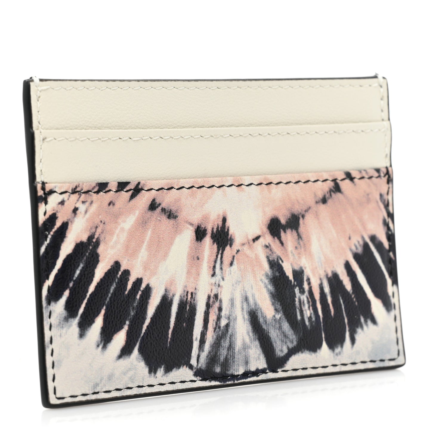 Calfskin Tie And Dior 30 Montaigne Card Holder Multicolor