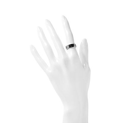 Cartier 18K White Gold 5.5mm LOVE Ring 50 5.25 2 of 4