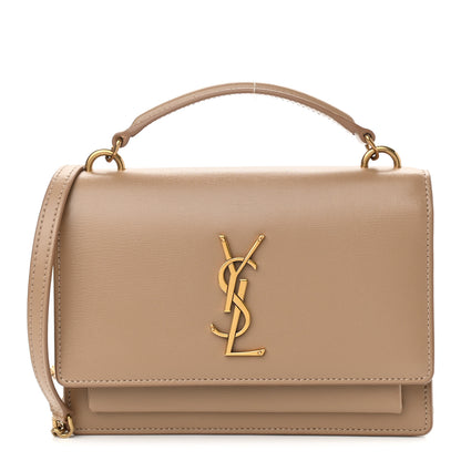 Saint Laurent Calfskin Monogram Sunset Chain Wallet Peru 1 of 9