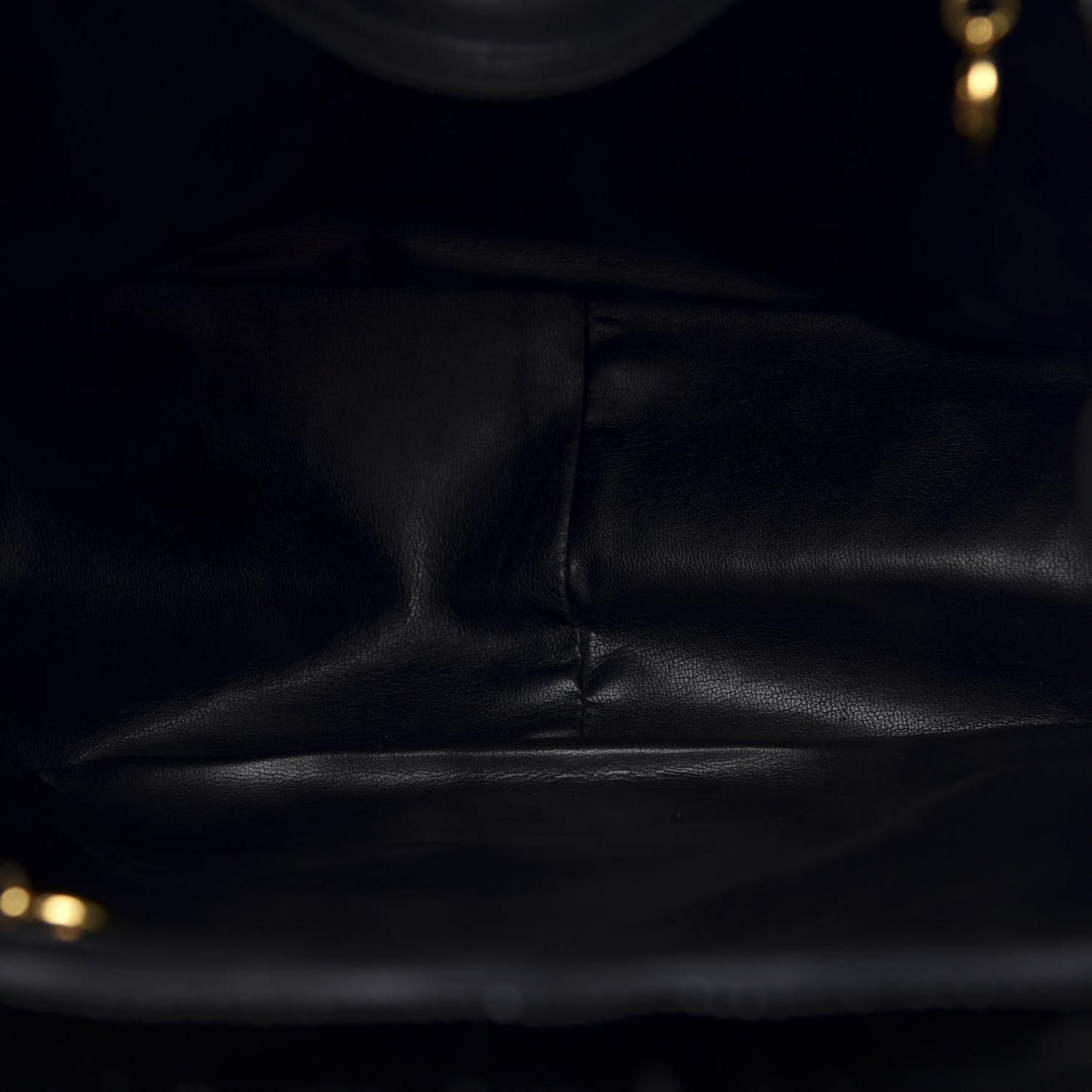 Patent CC Drawstring Backpack Black