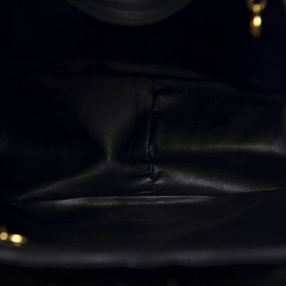 Chanel Patent CC Drawstring Backpack Black 5 of 17