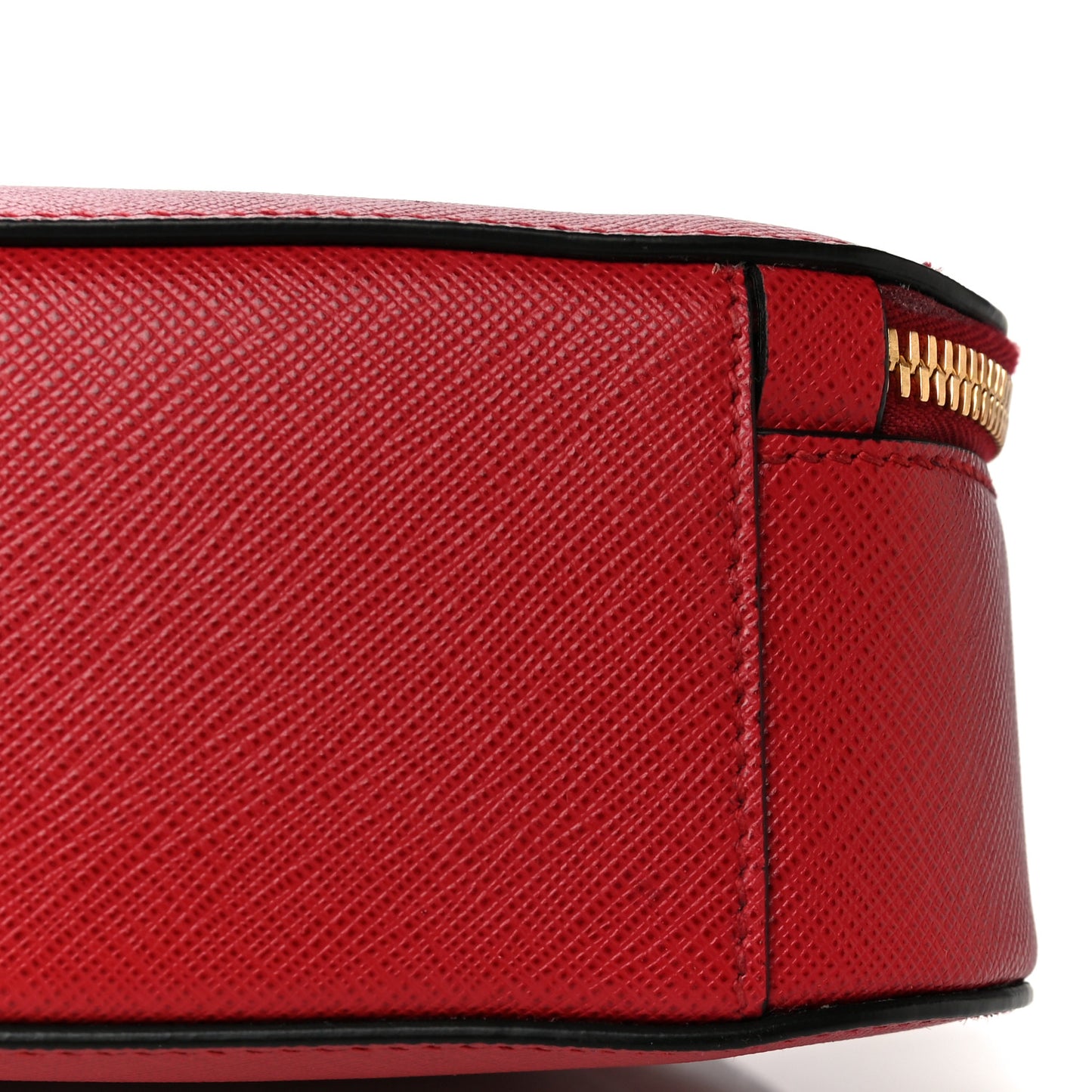 Saffiano Lux Odette Crossbody Fuoco