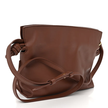 Loewe X SUNA FUJITA Nappa Flamenco Knot Clutch Havana 3 of 10