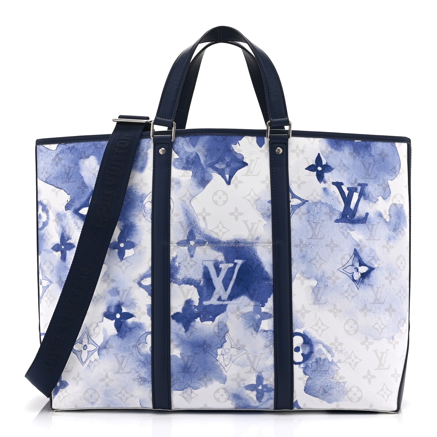 Louis Vuitton Monogram Watercolor New Tote GM Blue 1 of 10