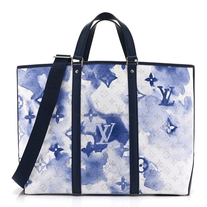 Louis Vuitton Monogram Watercolor New Tote GM Blue 1 of 10