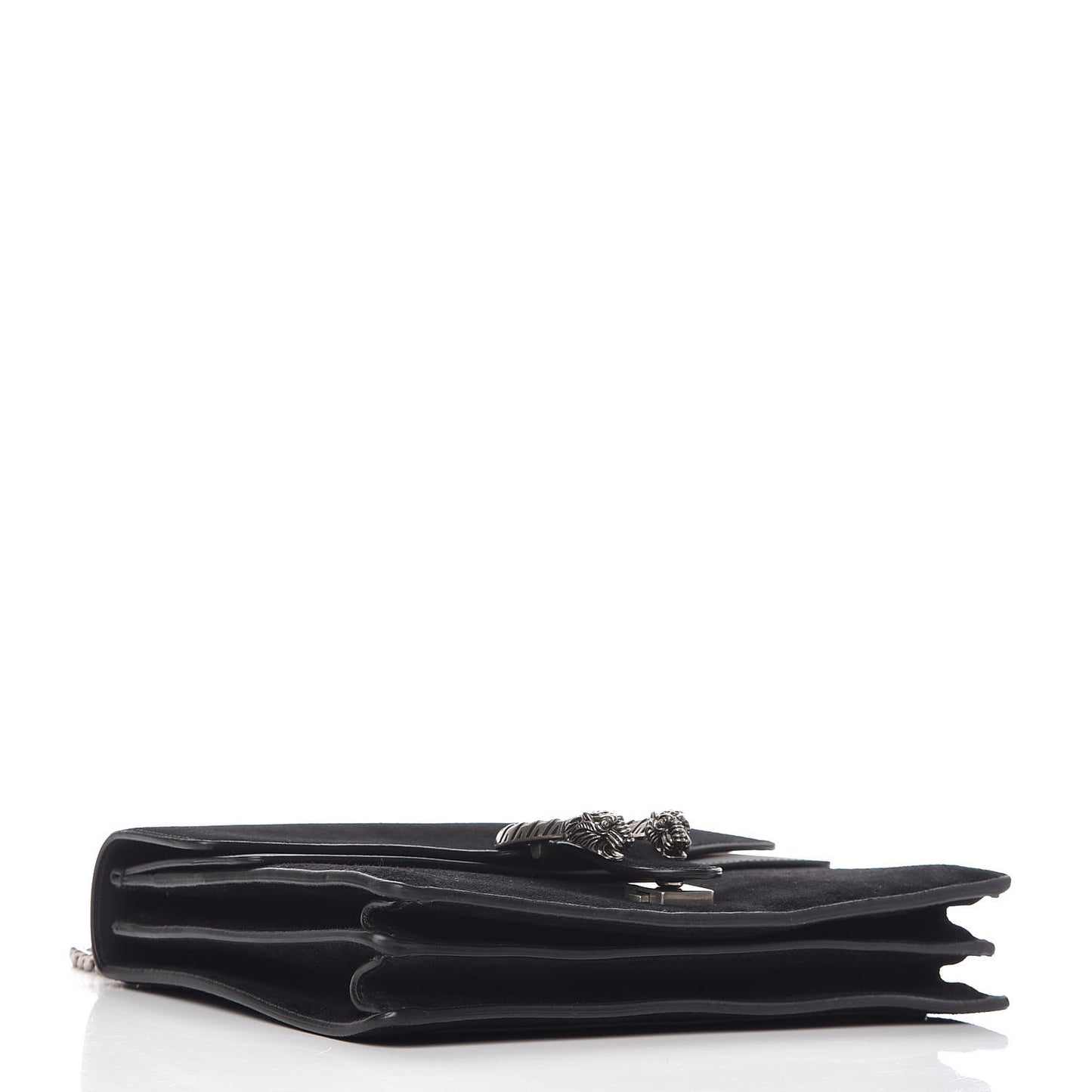 Suede Medium Dionysus Shoulder Bag Black