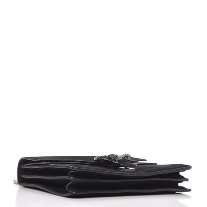 Gucci Suede Medium Dionysus Shoulder Bag Black 4 of 9