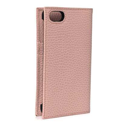 Gucci Pebbled Calfskin GG Marmont iPhone 7/8 Case Pink 3 of 8