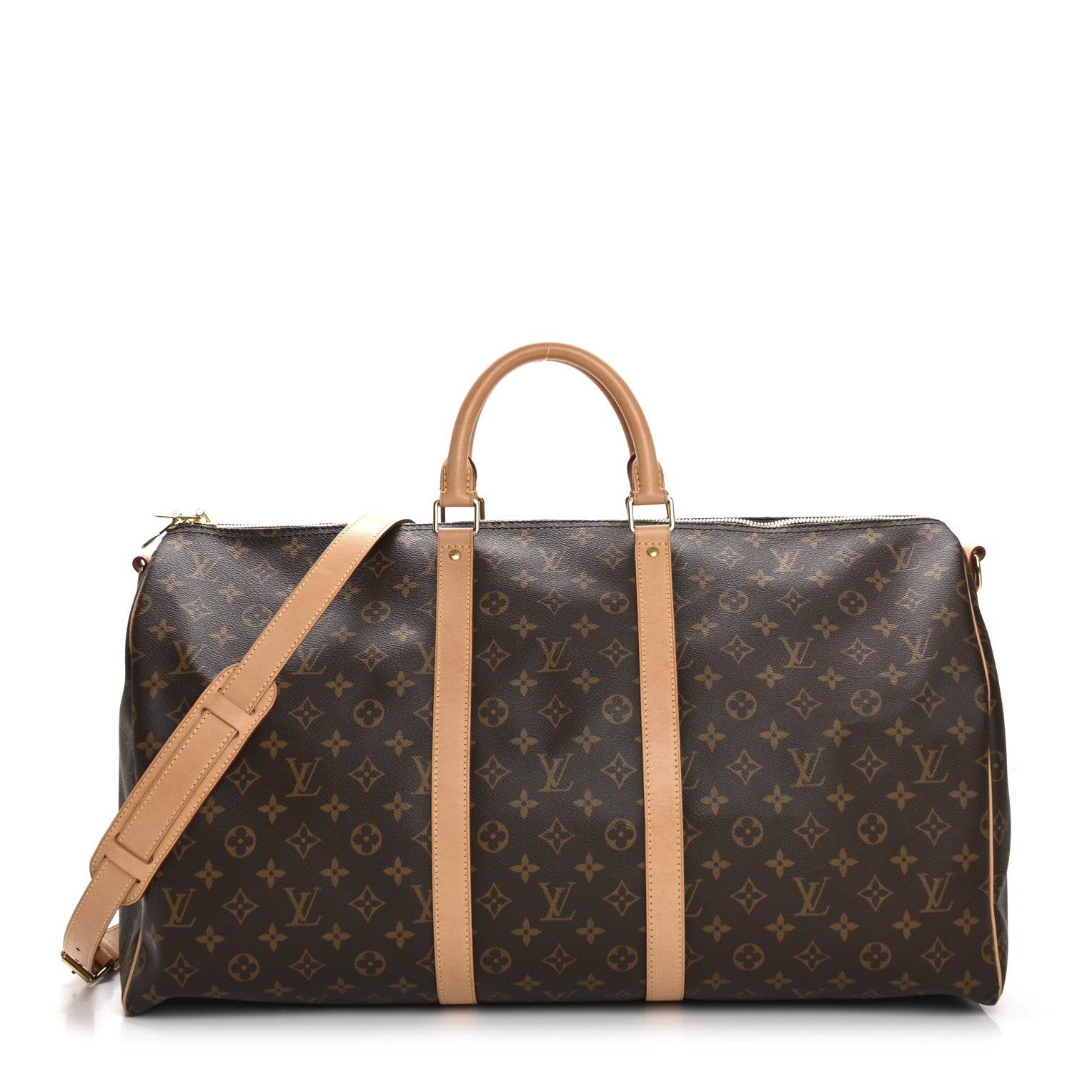 Louis Vuitton Monogram Keepall Bandouliere 55 1 of 12
