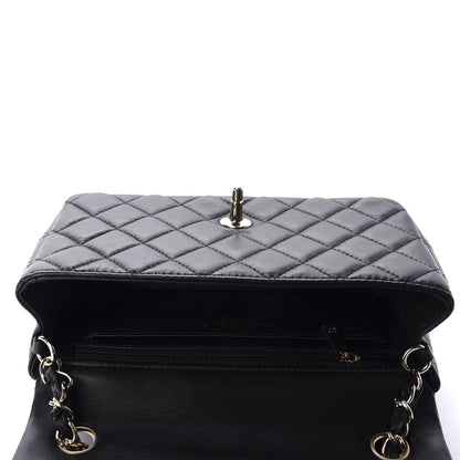Chanel Lambskin Quilted Mini Rectangular Flap Black 5 of 11