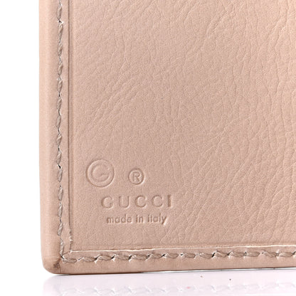 Gucci Calfskin Continental Flap Wallet Beige 5 of 5