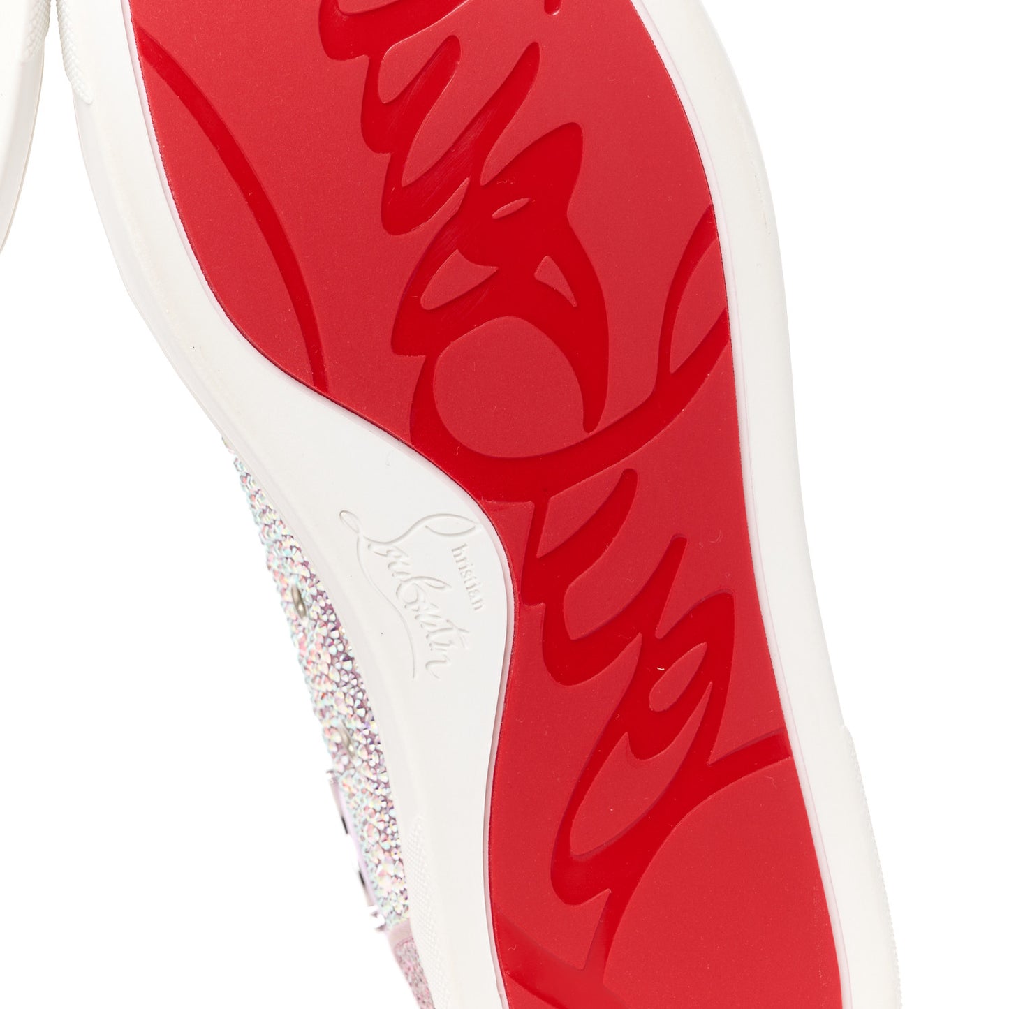 Strass Womens Super Louis Flat Sneakers 38.5 Version Lupin