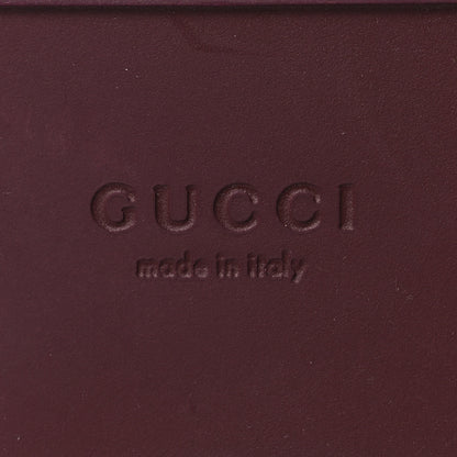 Gucci Luxury Suede Guccissima Miro Soft Womens Horsebit Slippers 38.5 Rosso Ancora 8 of 12