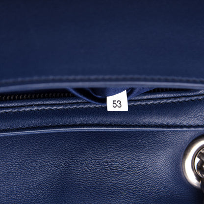 Miu Miu Nappa Matelasse Club Shoulder Bag Oltremare 8 of 11