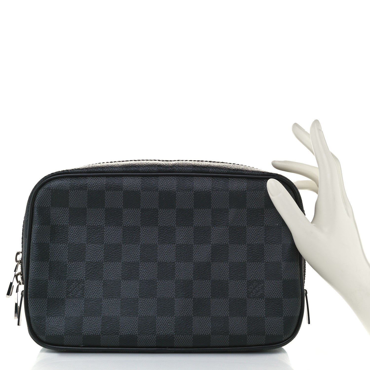 Louis Vuitton Damier Graphite Toilet Pouch GM 2 of 9